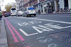 Double boost for bikes in bus lanes
