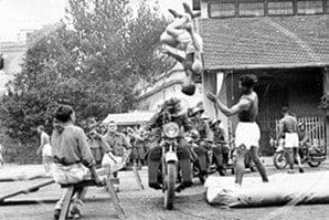 Roman gymnasts June 1936