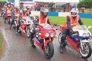 VJMC parades at Donington’s WSB round