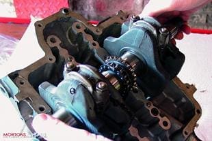 Kawasaki Z400 engine rebuild
