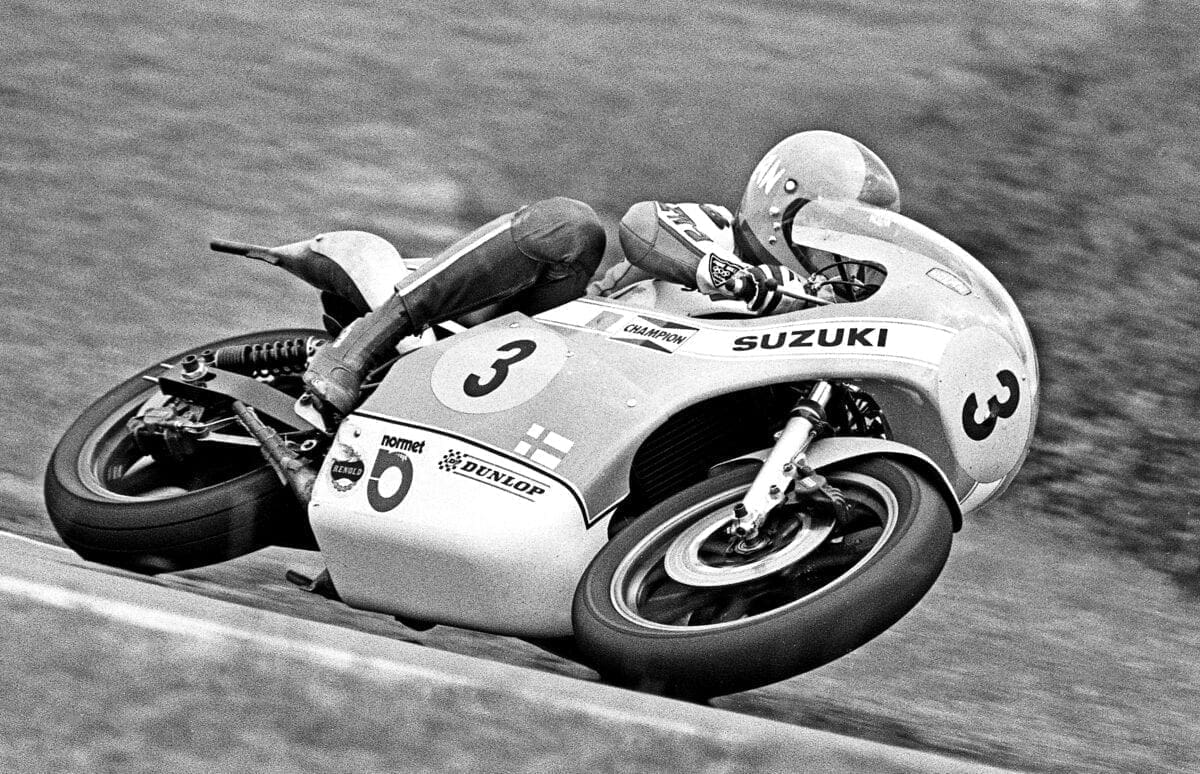 Barry Sheene’s first 500cc Grand Prix win