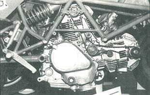 Ducati Desmo motorcycle engine