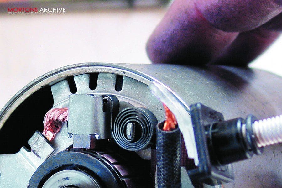 Starter motor overhaul