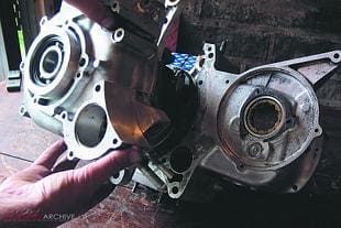 Triumph Trident T150V engine overhaul