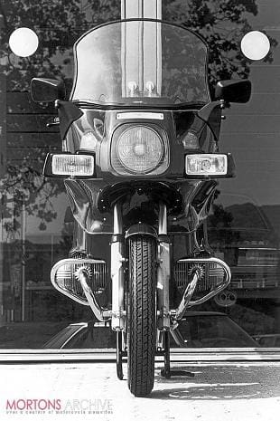 BMW R100RT classic German motorcycle
