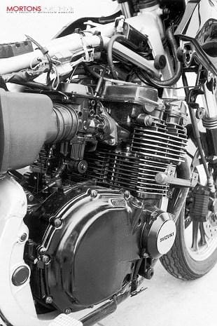 Suzuki GSX550 engine