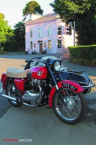 1958 Ariel Huntsmaster and Garrard Grand Prix sidecar outfit
