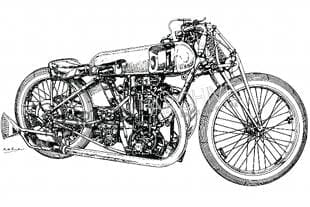 Grindlay-Peerless motorcycle