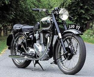 BSA 350cc B31 classuic British single cylinder motorcycle