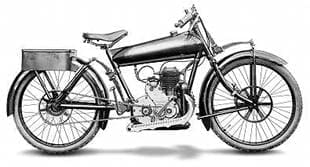 1920 350cc Beardmore Precision classic British motorcycle