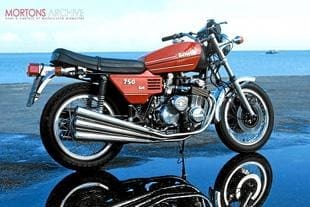 Benelli six cylinder motorcycle