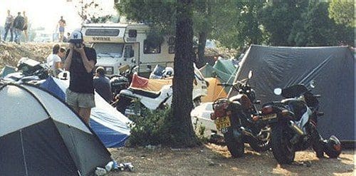 Bol d'Or campsite, Circuit Paul Ricard, 1989