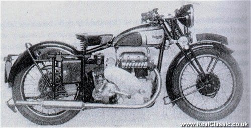 'Granville Bradshaw's Panther inline twin