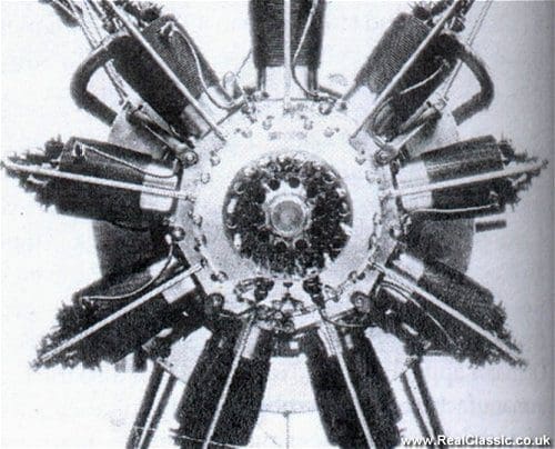 'Granville Bradshaw's ABC Dragonfly rotary aero engine