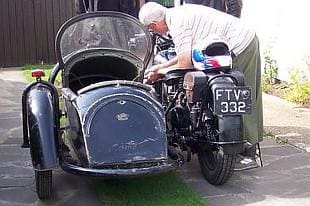 Brough Superior 11.50 combination