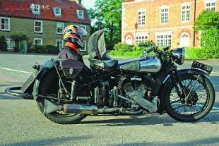 Brough Superior 11.50 combination