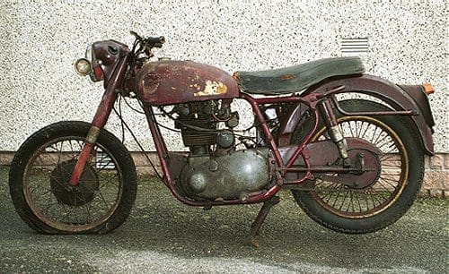 Renovating a 1955 BSA B33