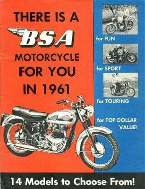 BSA A7 Shooting Star 1961