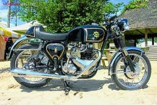 BSA A10 cafe racer