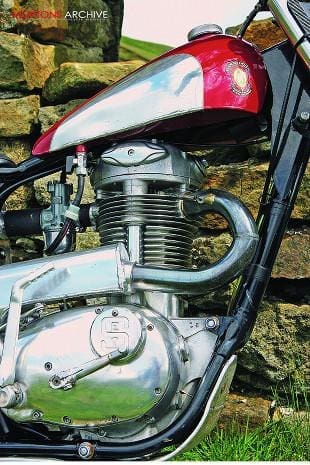 BSA C15T specialist trial bike