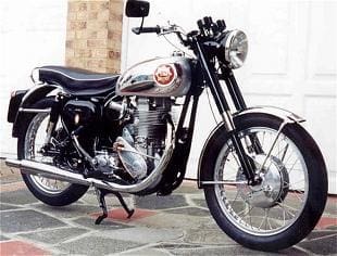 BSA Gold Star classic motorcycle