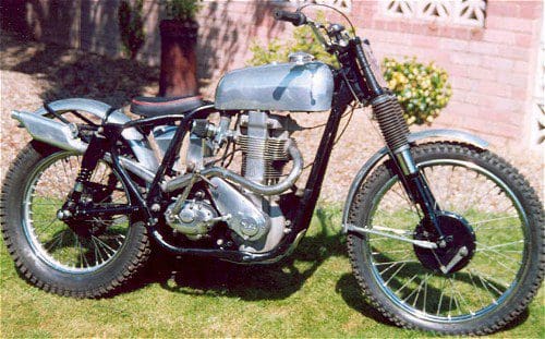 350cc trials version. Sparse.