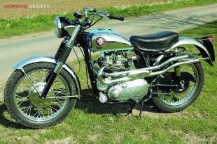 BSA Spitfire vertical twin scrmabler