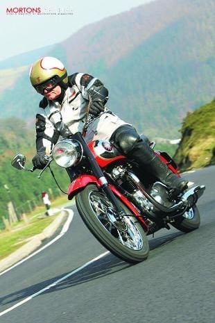 BSA Super Rocket classic motorcycle test