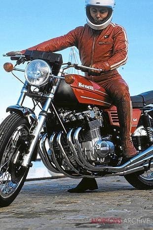 Benelli classic Italian motorcycle