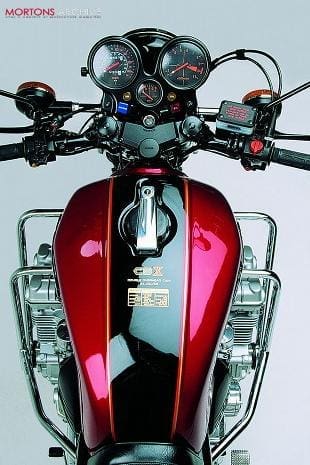 Honda CBX Japanese classic motorcycle