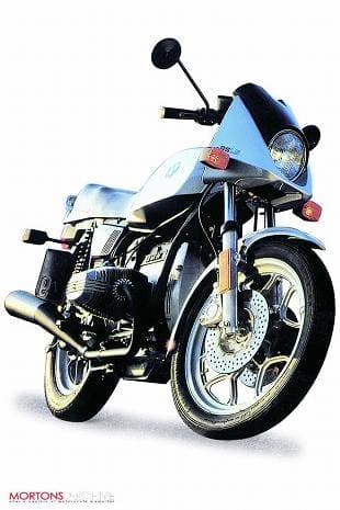 BMW classic German motorcycle