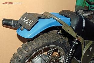 CamAm 250cc Bombardier motorcycle rebuild