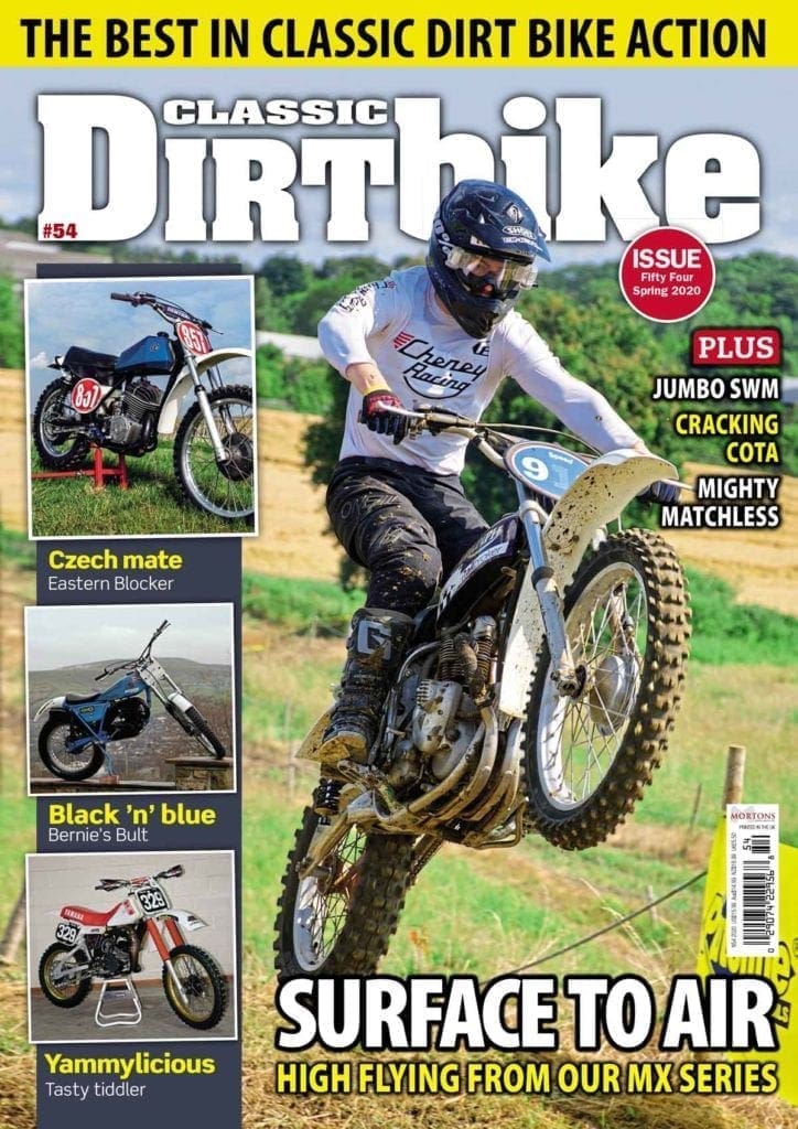 WHAT'S INSIDE ISSUE 54 OF CLASSIC DIRT BIKE?