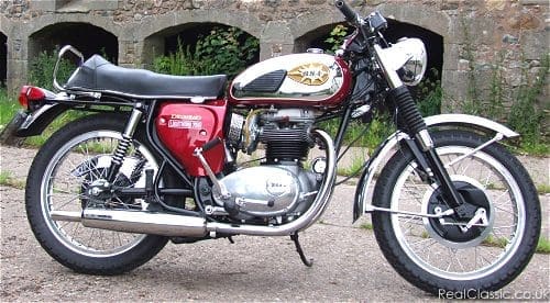 BSA. Not a Triumph twin...