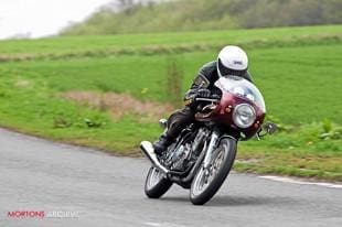 Honda GB500TT classic Japanese cafe racer