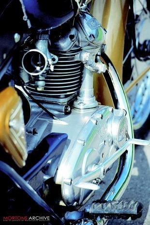 Ducati 125 classic motorcycle