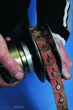 Pre-war motorcycle clutch assembly