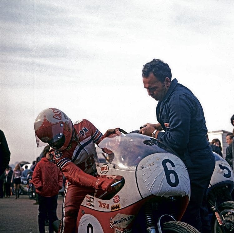 Transatlantic trophy teamster, Don Emde, gets a top up of fuel.