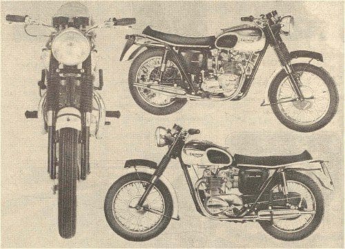 The T100 was available in left-hand, right-hand and very-tall versions.