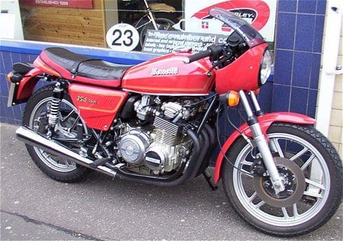 1981 Benelli 354 Sport - (shown actual size)