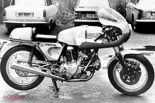 Ducati 750SS classic Italian motorcycle