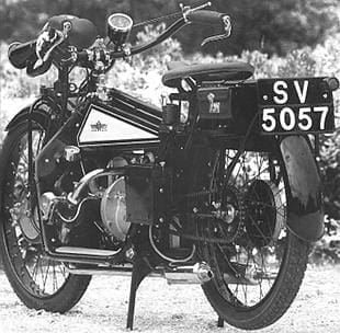 Gnome et Rhone motorcycle