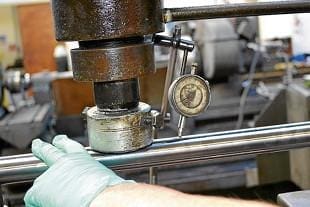 Checking fork runout