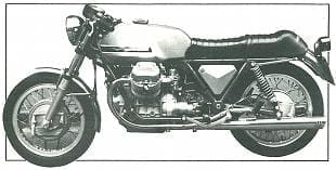 Moto Guzzi classic Italian motorcycle