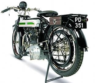 Triumph Ricardo four valve motorcycle engine