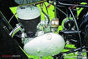1954 Villers-engined Francis-Barnett Falcon