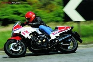 Yamaha FZ750 performance motorcycle