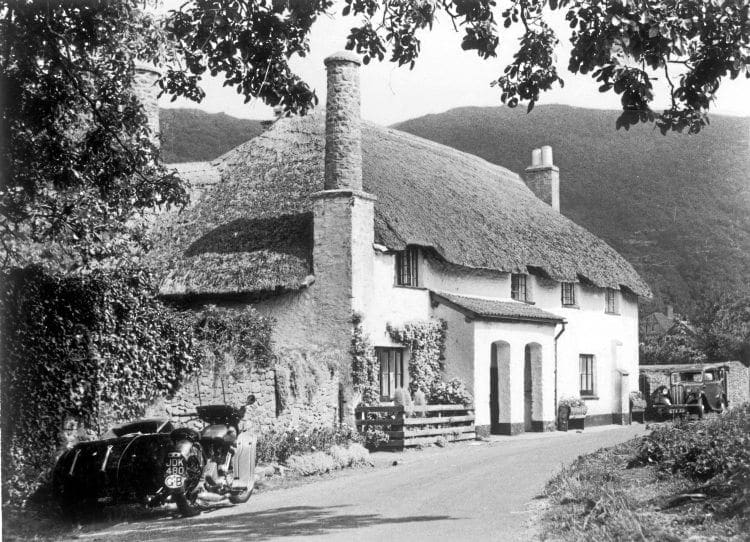 Away from the main roads is Bossington, a beautiful village in the Vale of Porlock.