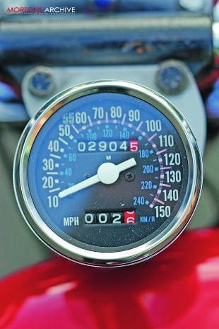 Harley-Davidson XLCH sportster speedo