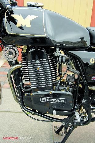 Harris Matchless G80 with Rotax engine